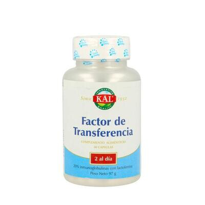SOLARAY FACTORES TRANSFERENCIAS 60 CAPSULAS  KAL