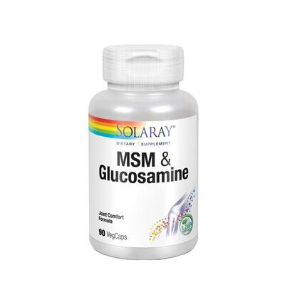 SOLARAY GLUCOSAMINE CONDROIT MSM 90COMP