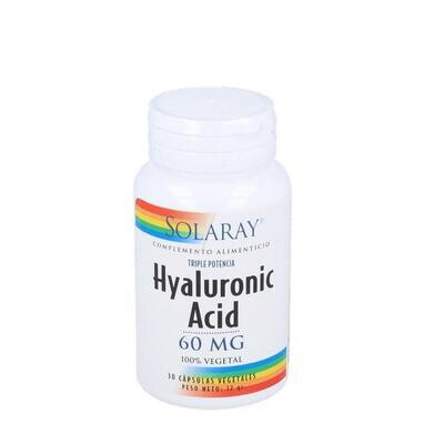 SOLARAY HYALUNORIC ACID 60MG 30CAPS