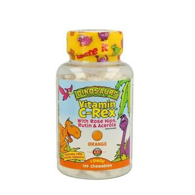 SOLARAY KAL DINOSAURS VITAMINA C 100 COMP MASTICALES