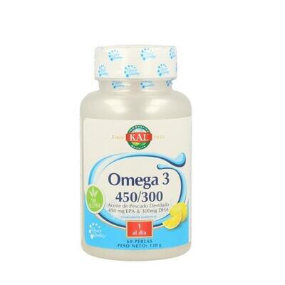 SOLARAY KAL OMEGA 3 450/300 60 COMP