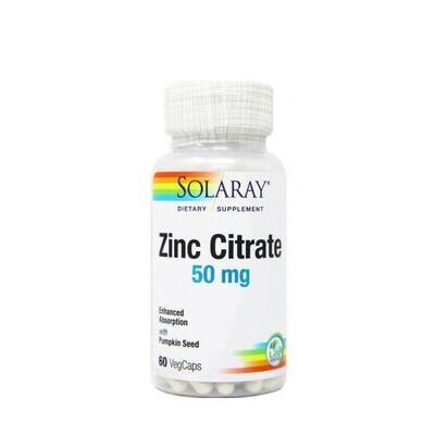 SOLARAY ZINC 60CAPS