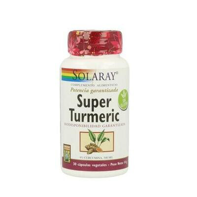 SOLARAY SUPER TURMERIC 30CAPS VEG.