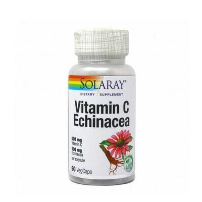 SOLARAY VITAMINA C ECHINACEA 60 CAPS