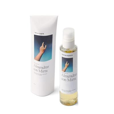 HENNA MORENA ACEITE DE ALMENDRAS CON MIRRA 250ML