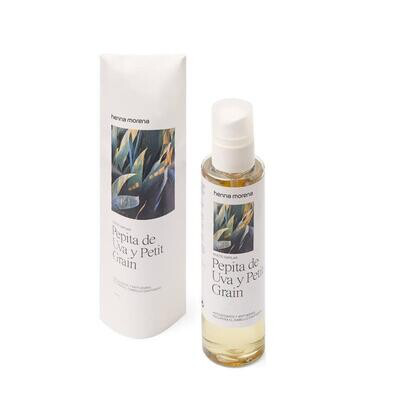 HENNA MORENA ACEITE DE PEPITA DE UVA Y PETIT GRAIN 250ML