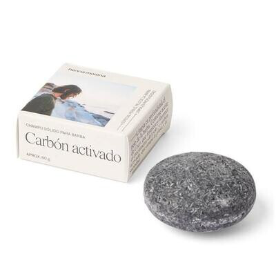 HENNA MORENA CHAMPU SOLIDO PARA BARBA CARBON ACTIVADO 60G