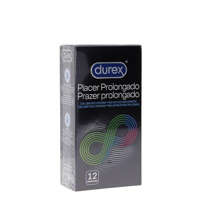 DUREX PRESERVATIVOS PLACER PROLONGADO 12 U