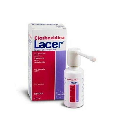 LACER COLUTORIO CLORHEXIDINA SPRAY 40 ML