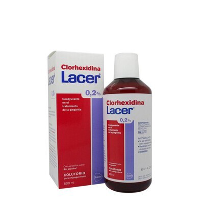 LACER COLUTORIO CLORHEXIDINA 0.2 1 ENVASE 500 ML