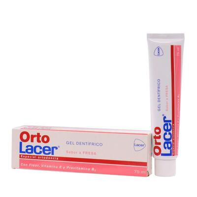 ORTOLACER GEL FRESA 75 ML