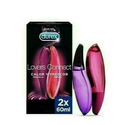 DUREX LOVERS CONNECT GEL ESTIMULANTE 60 ML 2 U