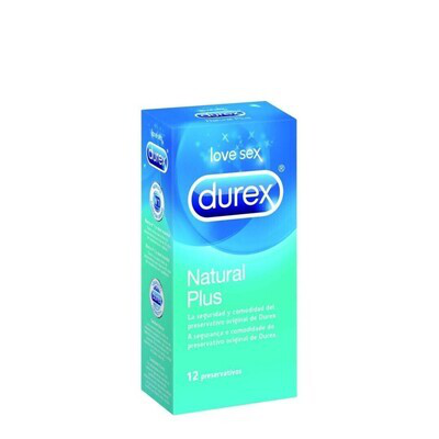DUREX NATURAL PLUS EASY ON 12 U