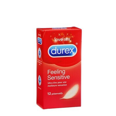 DUREX SENSITIVO SUAVE - PRESERVATIVOS (12 U