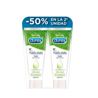 DUREX NATURALS INTIMATE GEL 2 U X 100 ML