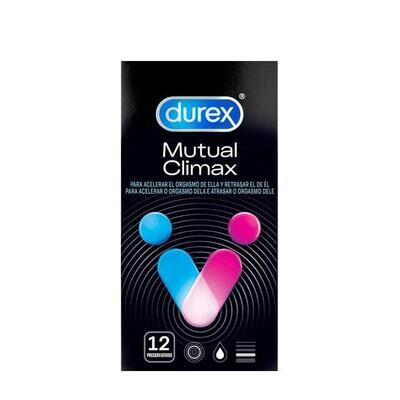DUREX PRESERVATIVOS MUTUAL CLIMAX  12U