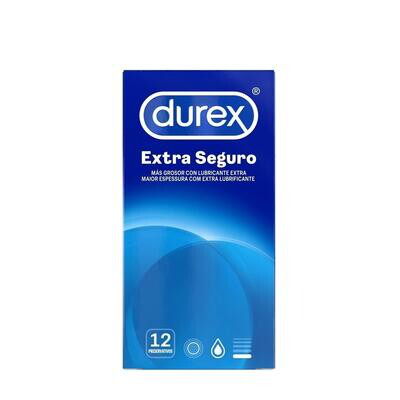 DUREX PRESERVATIVOS EXTRA-SEGURO 12 U