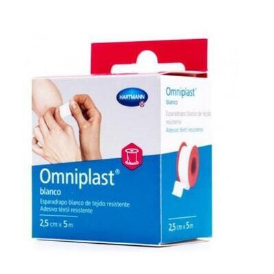 HARTMANN ESPARADRAPO OMNIPLAST BLANCO 5MX1,25CM