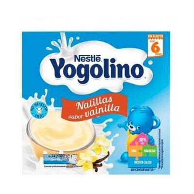 NESTLE YOGOLINO NATILLAS VAINILLA 4X100G