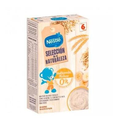NESTLE CEREALES SELECCION NATURALEZA MULTICEREALES PLATANO 1 ENVASE 330 G