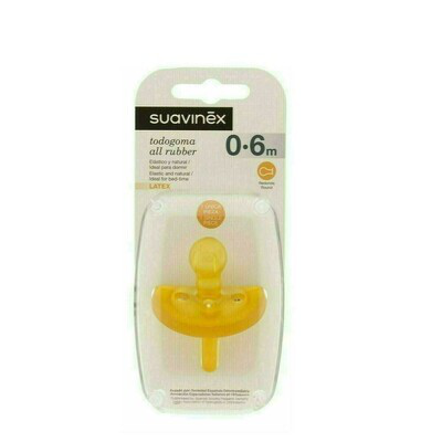 SUAVINEX CHUPETE LATEX T REDONDA TODOGOMA 0-6M
