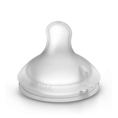 SUAVINEX TETINA SILICONA FISIOLOGICA SX PRO  3M FLUJO MEDIO M 2U