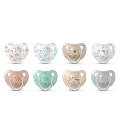 SUAVINEX CHUPETE SILICONA ANATOMICO CLASICO 6-18M 2 U