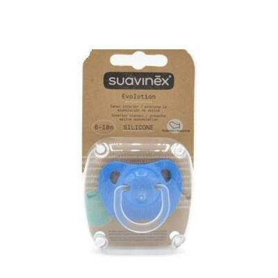 SUAVINEX CHUPETE SILICONA PREMIUM T ANATOMICA  18M 1U