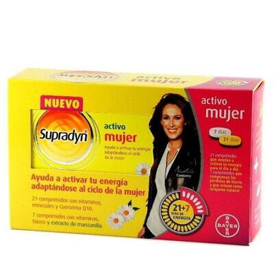 SUPRADYN ACTIVO MUJER 21 7 COMPRIMIDOS