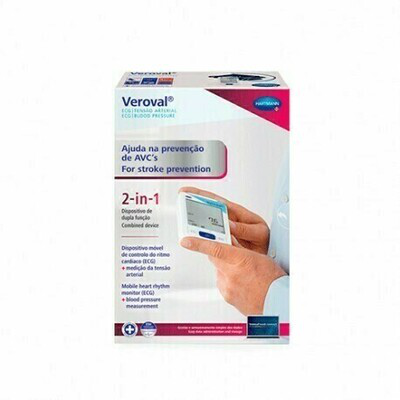 TENSIOMETRO AUTOMATICO DE BRAZO Y ECG VEROVAL BR