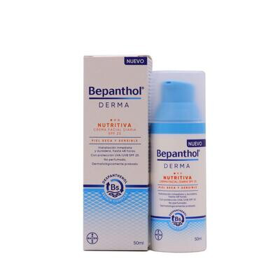 BEPANTHOL DERMA NUTRITIVA CREMA FACIAL DIARIA SPF25 1 ENVASE 50 ML