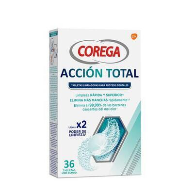 COREGA ACCION TOTAL LIMPIADOR LIMPIEZA PROTESIS