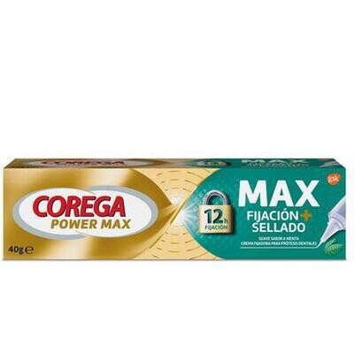 COREGA MAX FIJACION   SELLADO 1 ENVASE 40 G SABOR MENTA