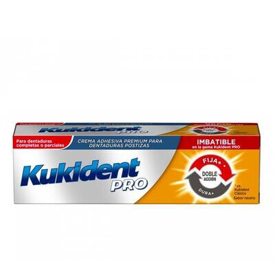 KUKIDENT PRO DOBLE ACCION CREMA ADHESIVA 40 G