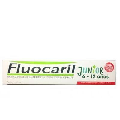 FLUOCARIL JUNIOR 6-12 AÑOS 1 ENVASE 75 ML FRUTOS ROJOS