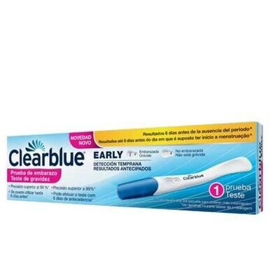 CLEARBLUE TEST DE EMBARAZO EARLY 1 UND.