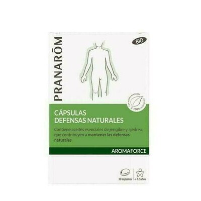 PRANAROM AROMAFORCE DEFENSAS NATURALES BIO 30 CAPSULAS