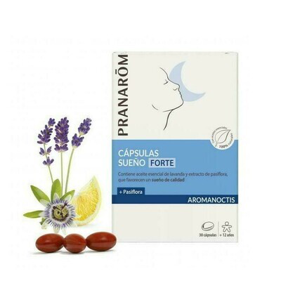 PRANAROM AROMANOCTIS CAPSULAS SUEÑO FORTE 30CAP