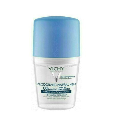 VICHY DESODORANTE MINERAL 48 H TOLERANCIA OPTIMA 1 ROLL ON 50 ML