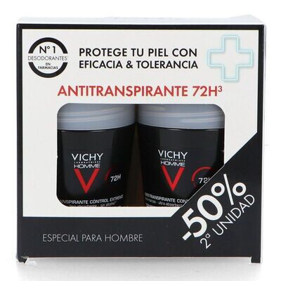 VICHY DYPLO DESODORANTE ANTITRANSPIRABLE HOMBRE 72HORAS