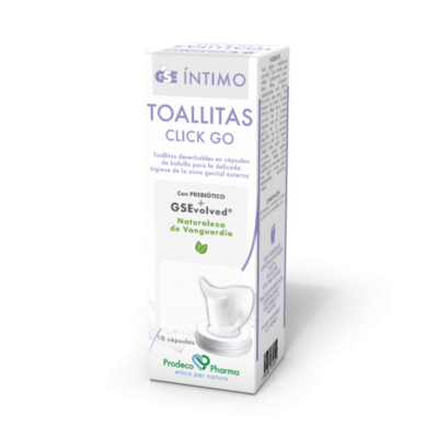 PRODECO GSE INTIMO TOALLITAS CLICK-GO 20 TOALLITAS