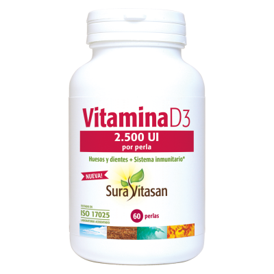 SURAVITASAN VITAMINA D3 2500UI 60PERLAS
