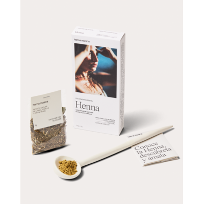 HENNA MORENA HENNA CON INFUSION DE ORTIGA Y TOMILLO 130GR + 8GR