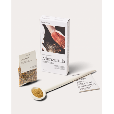 HENNA MORENA MANZANILLA  130GR + 8GR