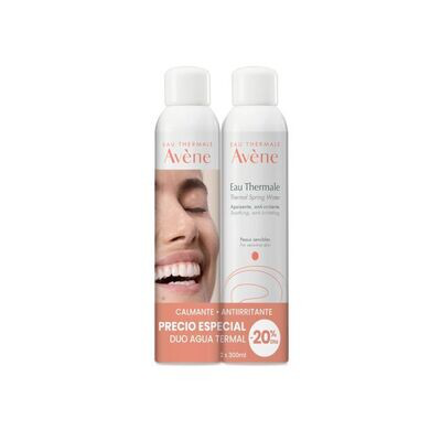 AVENE AGUA TERMAL DUPLO 2X300ML -20
