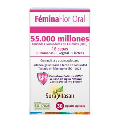 SURAVITASAN FEMINAFLOR ORAL 30 CAPSULAS