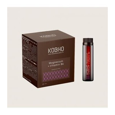 KOBHO MAGNESIUM   VITAMINA B6 20VIALES