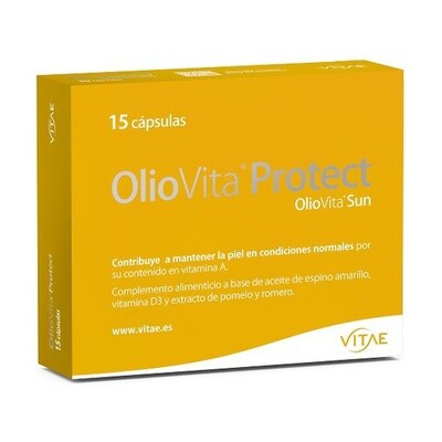 VITAE OLIOVITA PROTECT SUN 15CAPSULAS