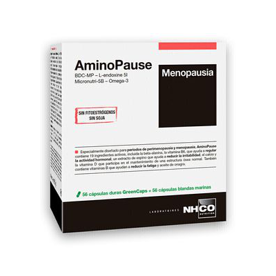 NHCO AMINOPAUSE MENOPAUSIA 56 CAPSULAS DURAS   56 CAPSULAS BLANDAS