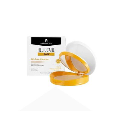 IFC HELIOCARE 360 SPF 50  OIL-FREE COMPACT PROTECTOR SOLAR 1 ENVASE 10 G COLOR P
